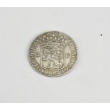 Silver 2 Guilder coin from 1687
