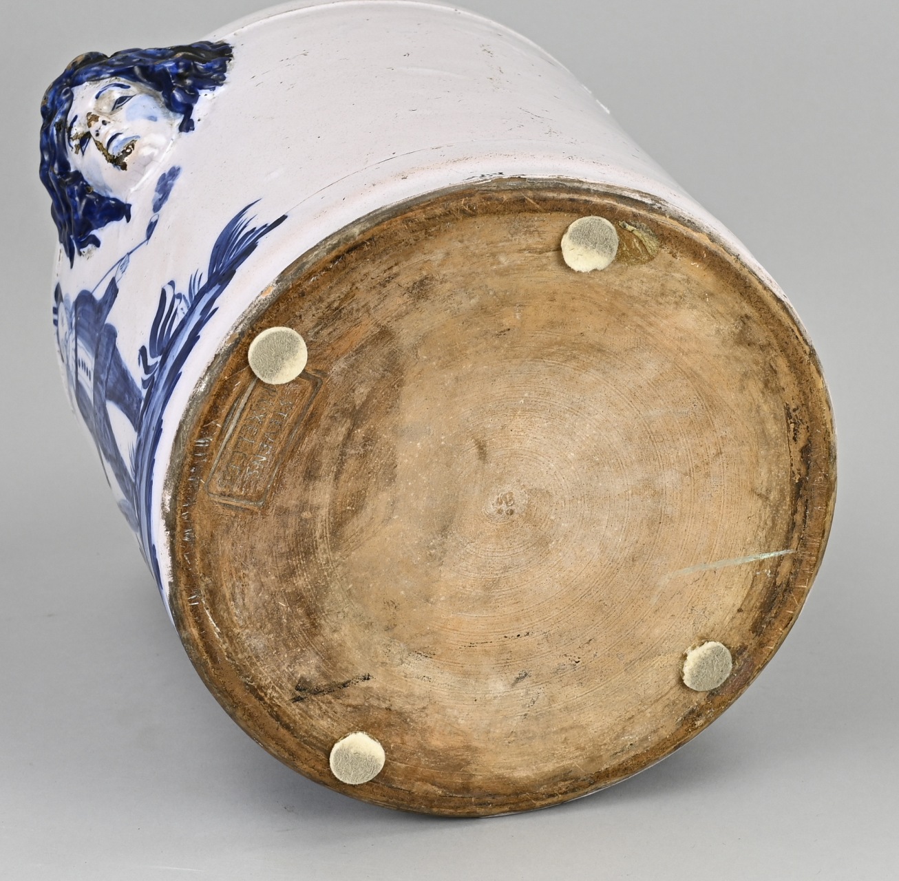 Large tobacco jar, H 42 x Ã˜ 20 cm. - Image 3 of 3