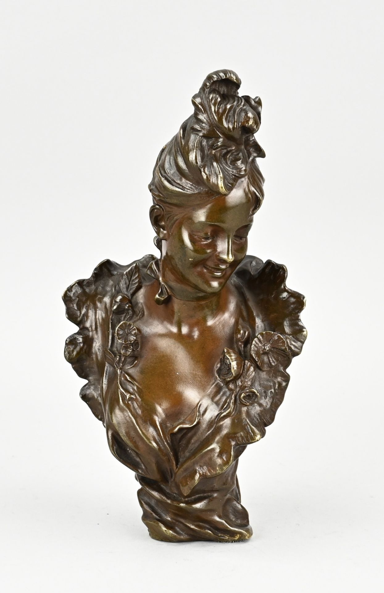 Bronze bust