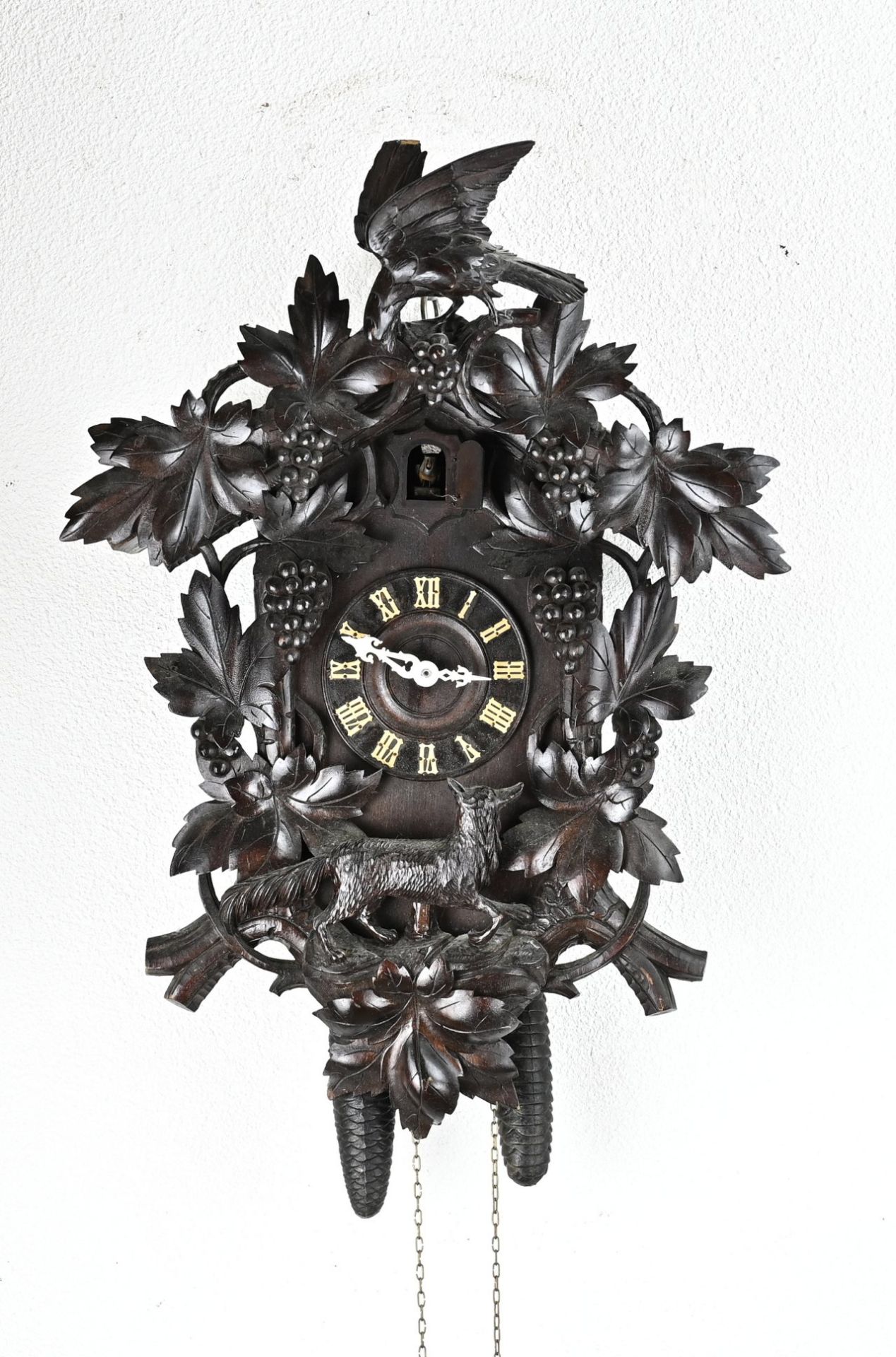 Antique cuckoo clock, 1870