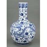 Chinese vase, H 43.5 cm.