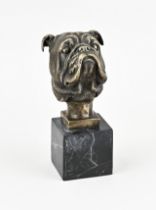Bronze bust, Bulldog head