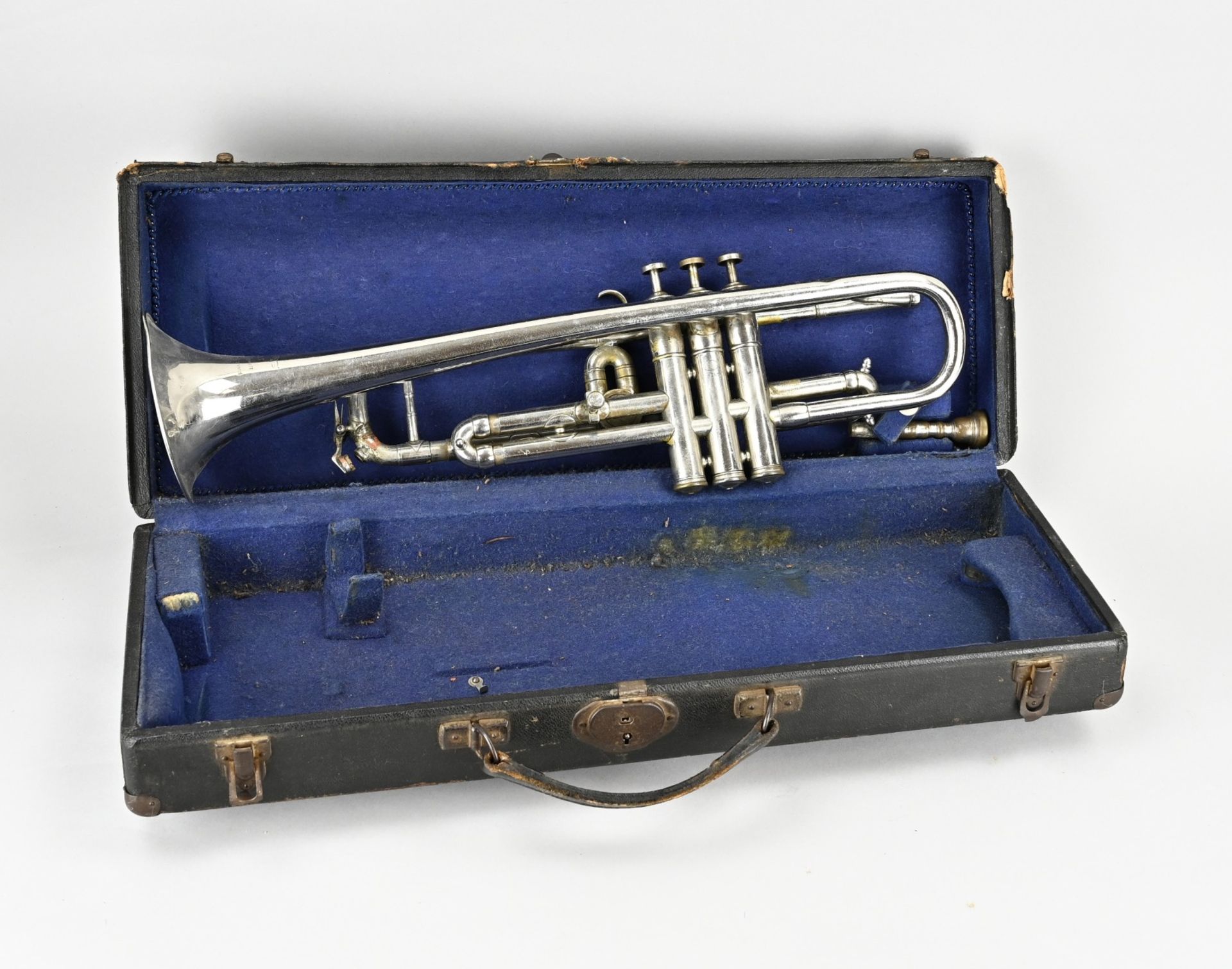 Trumpet in case, 1930
