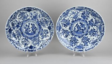 Pair of Kang Xi dishes.