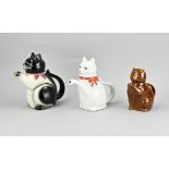 3x Jug (cat shape)