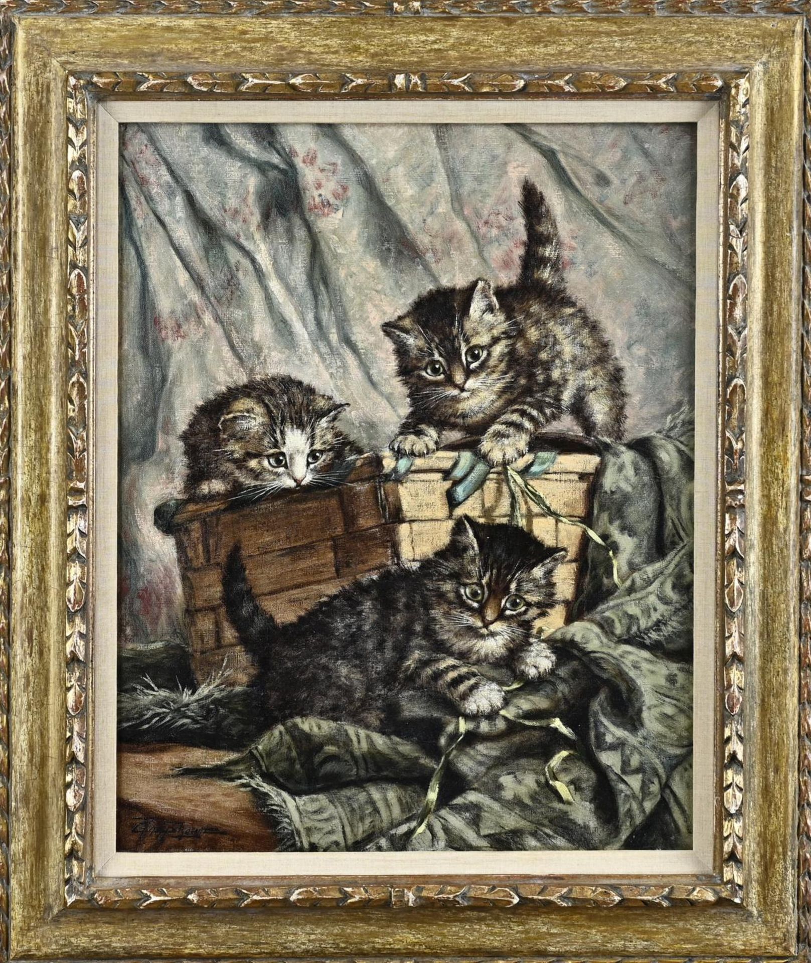 Cornelis Raaphorst, Three playing cats