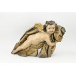 Wood-carved putti