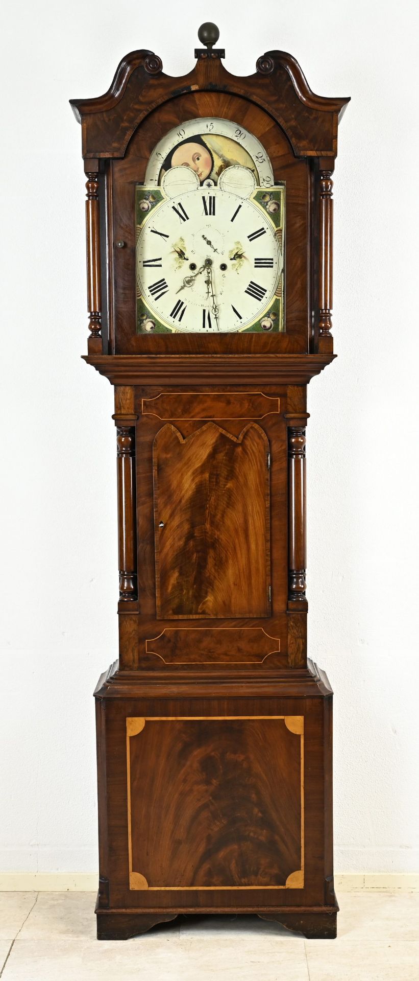 English grandfather clock