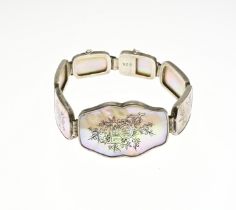 Chinese bracelet mother of pearl