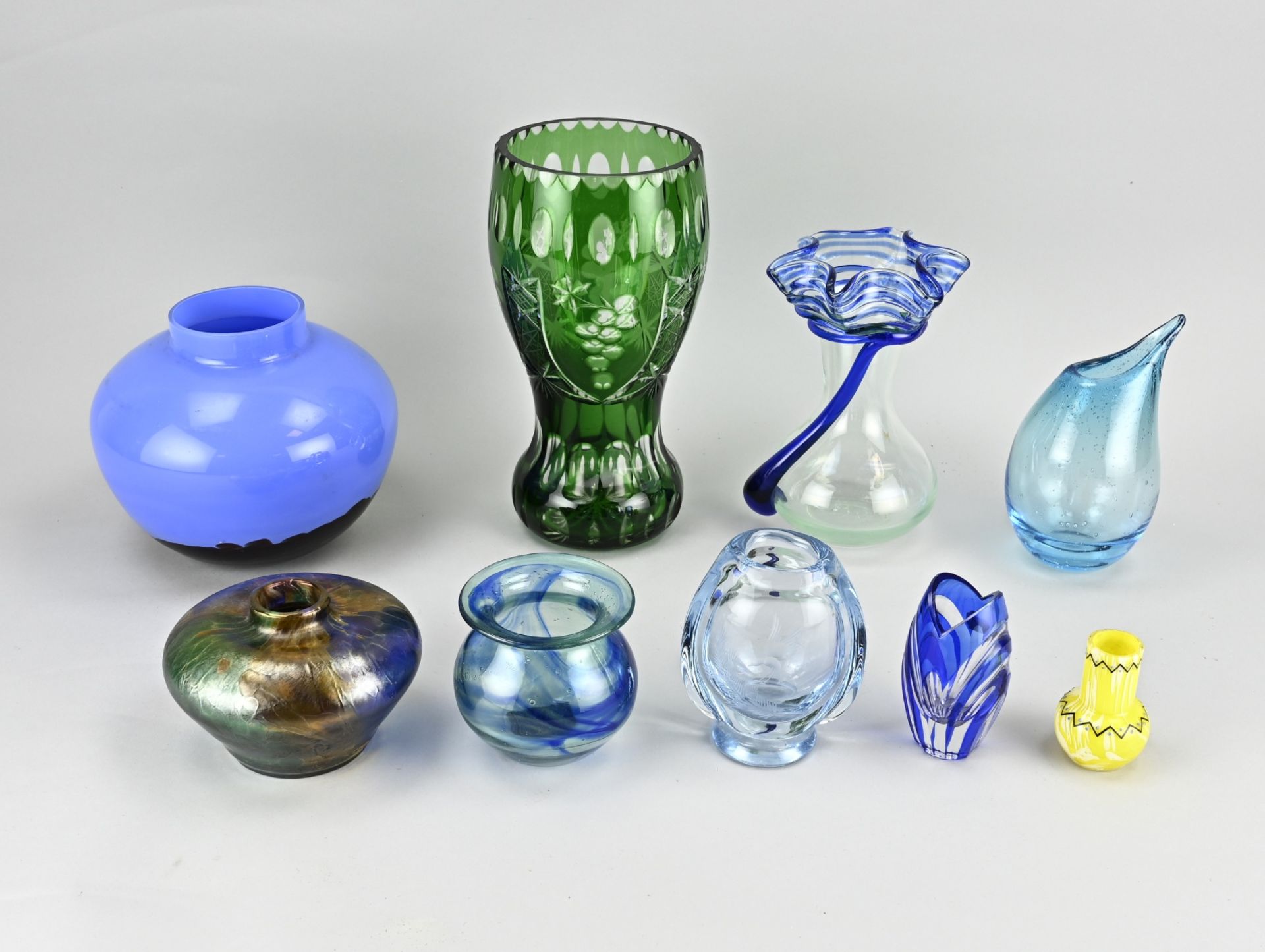 Lot of glassware (9x)