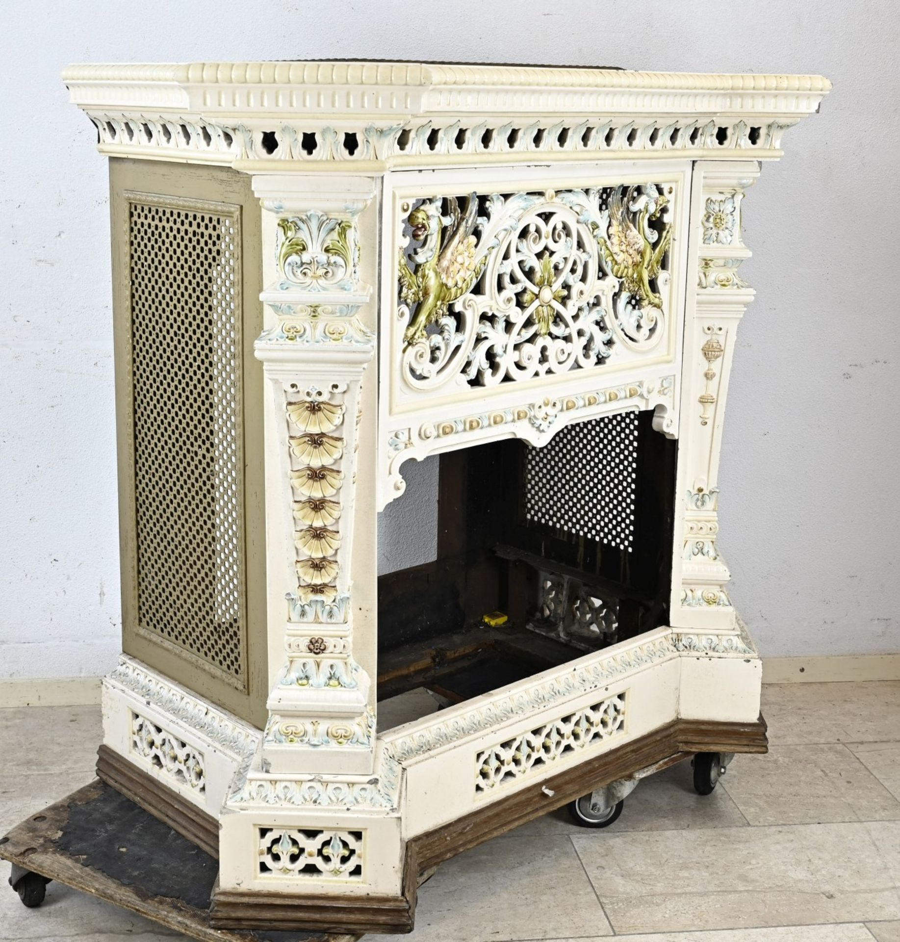 Majolica V&B fireplace surround - Bild 3 aus 4