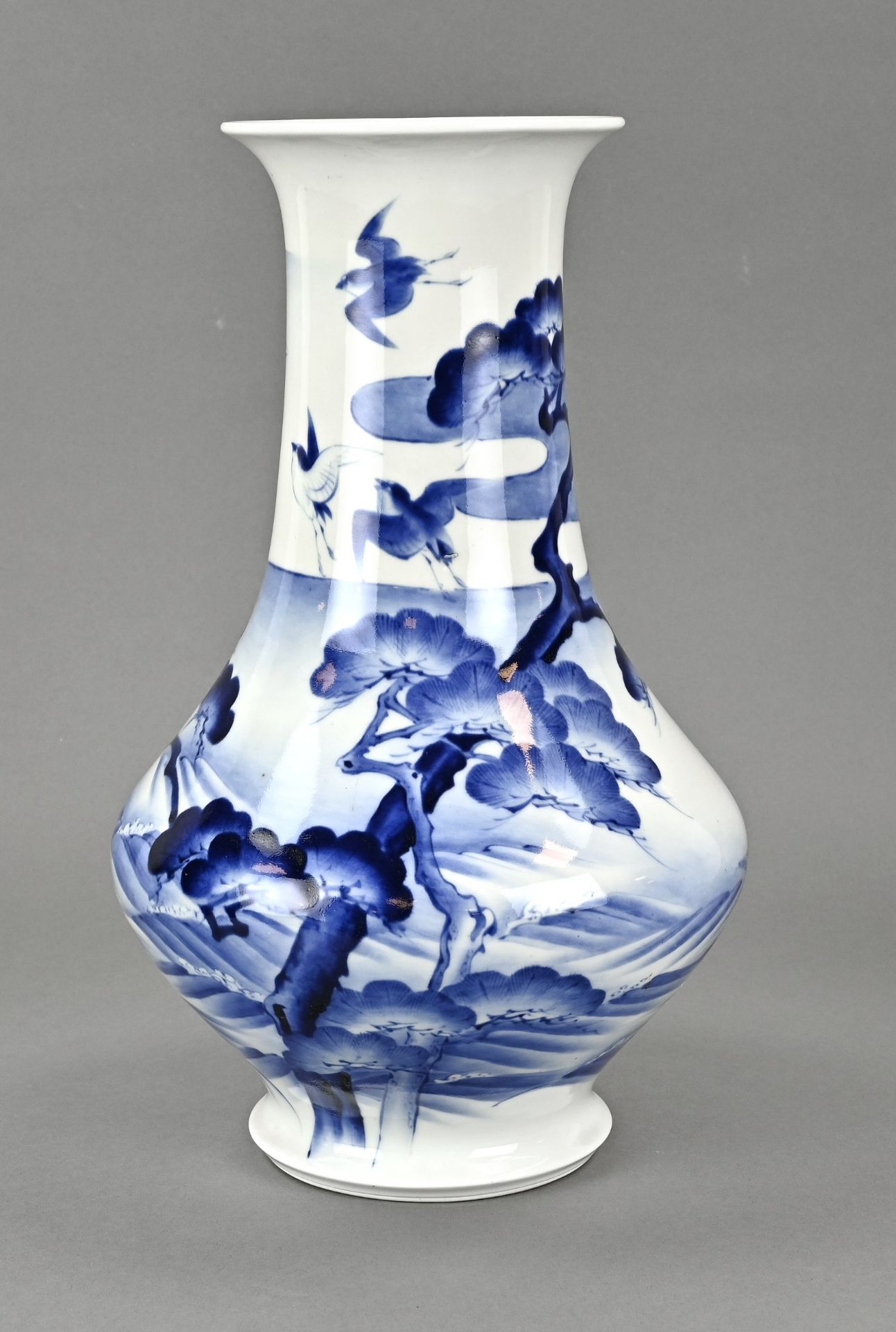 Chinese vase, H 37.5 cm.