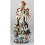 Chinese deity, 98 cm.