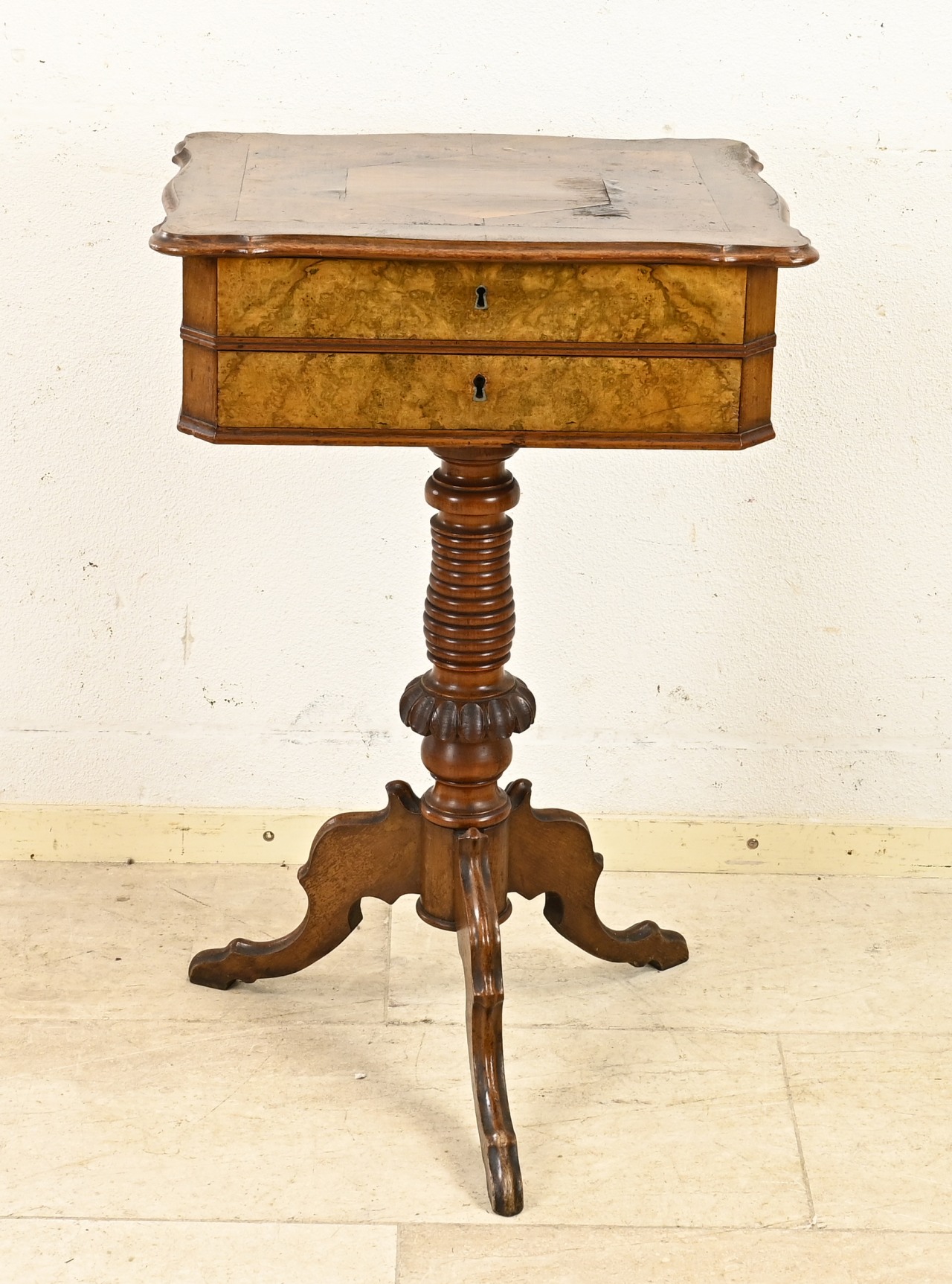 Sewing table, 1870