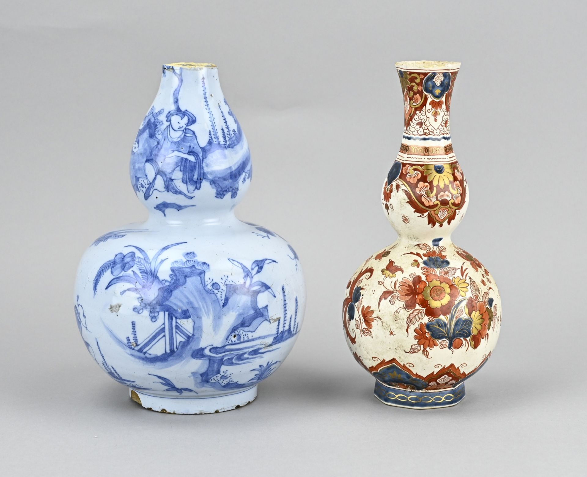 2x Vase