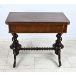 Mahogany gaming table, 1870