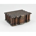 18th century carved lidded box