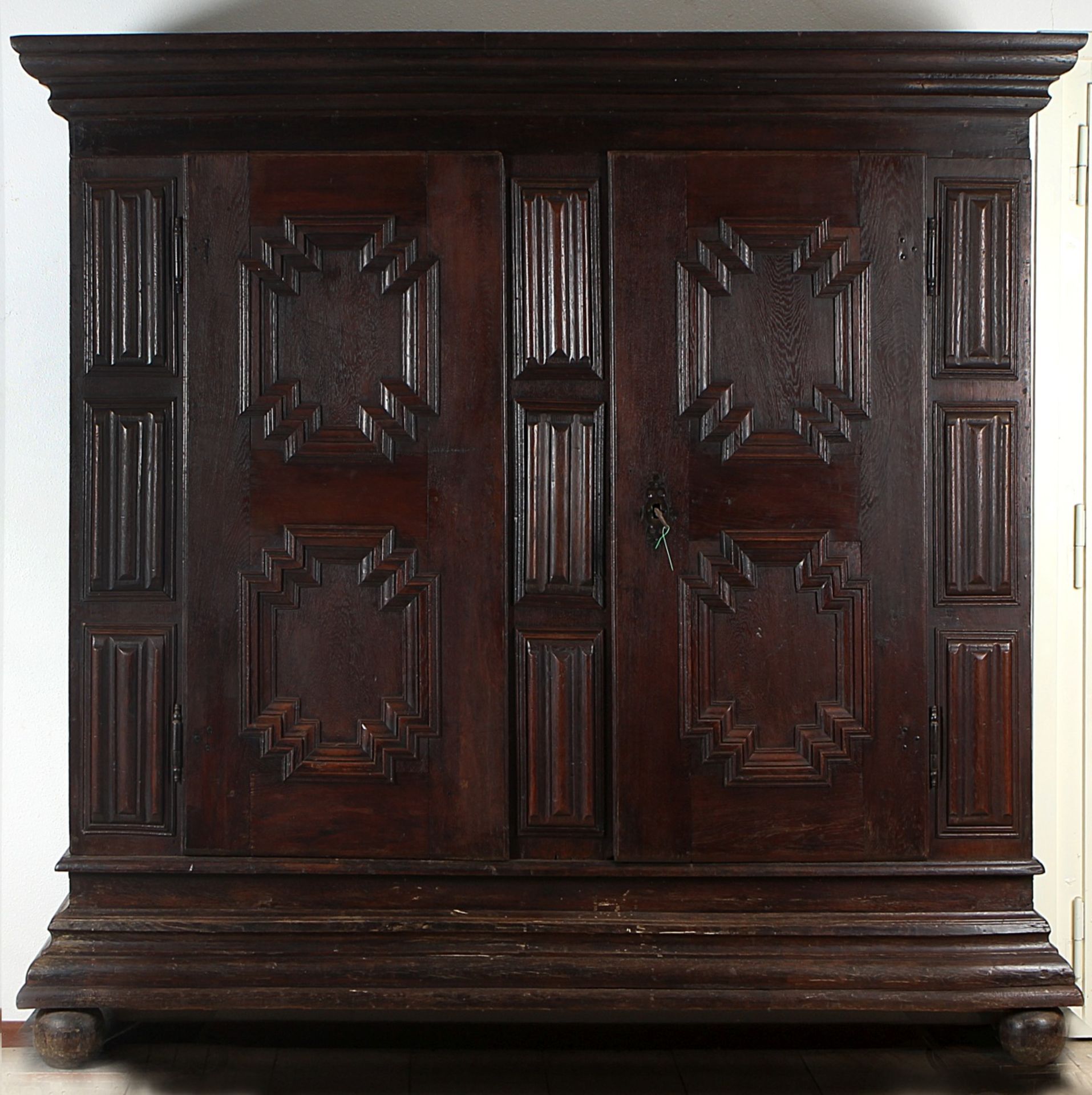 18th century German baroque cabinet