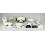 Lot of German porcelain