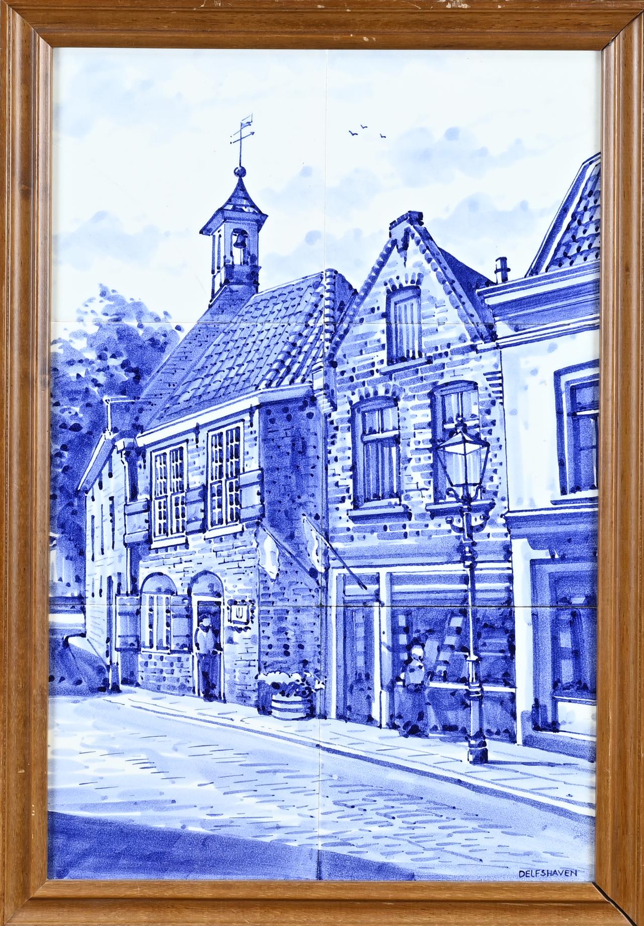 Delft tile tableau (6-pass)