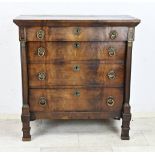 Mahogany drawers-chest