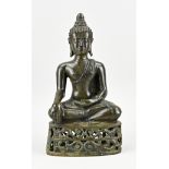 Bronze Buddha, H 34.7 cm.