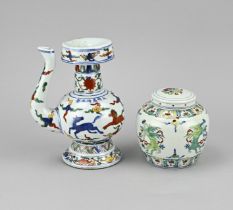 Two parts Chinese porcelain