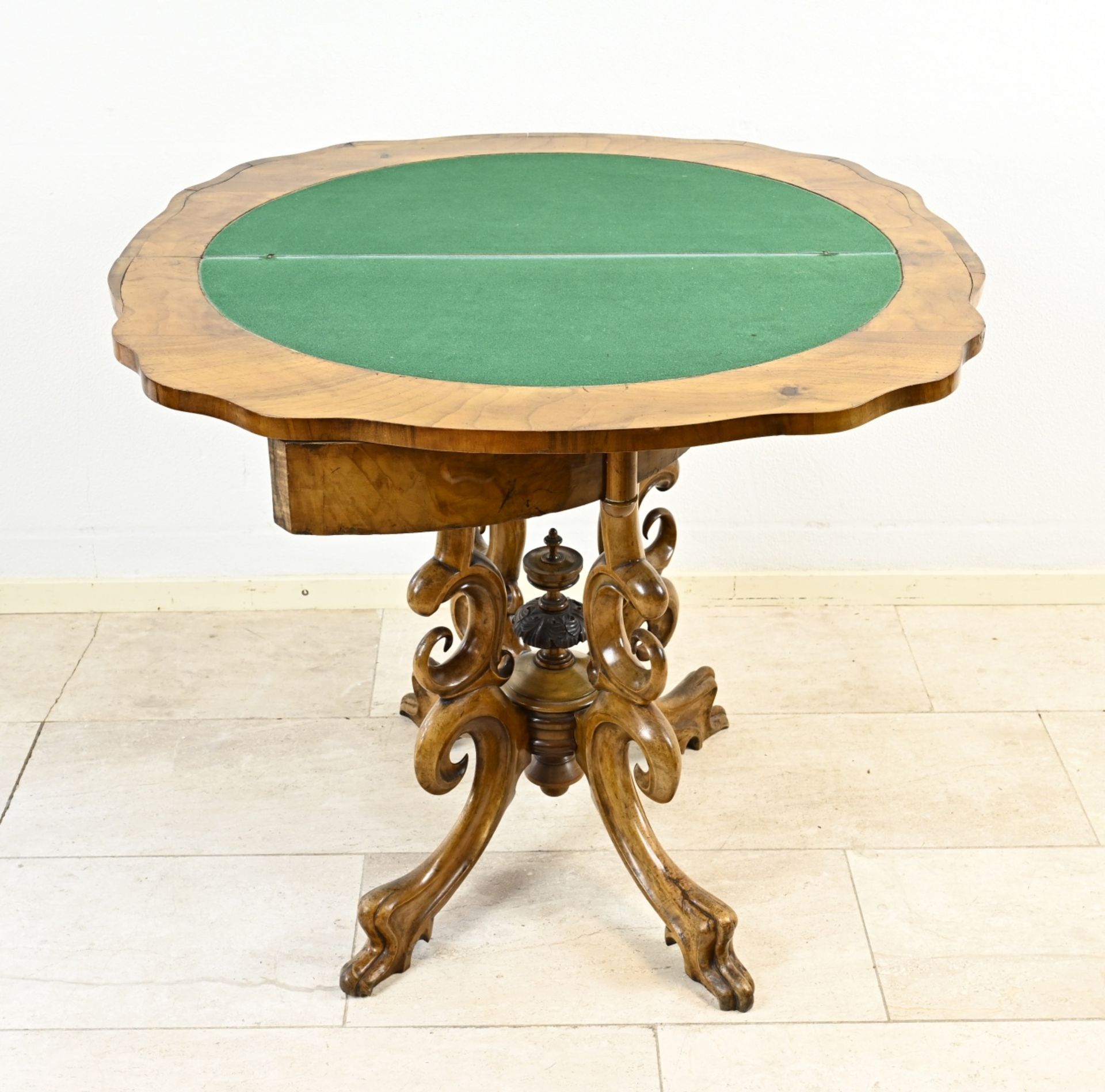 Willem III gaming table (notes) - Image 2 of 3