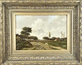 Fedor van Kregten, Landscape with Shepherd and Sheep