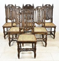 6 French chairs