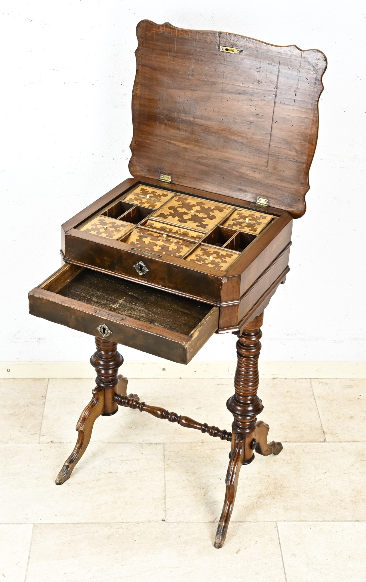 Sewing table, 1860 - Image 2 of 2