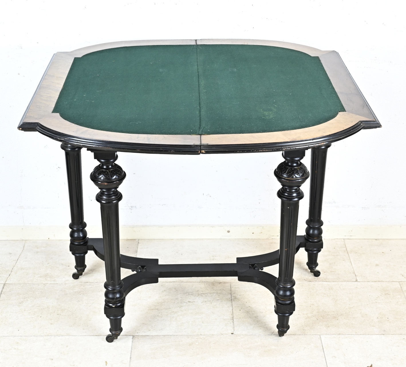 Antique gaming table, 1870 - Image 3 of 3