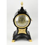 English bracket clock, H 57 cm.