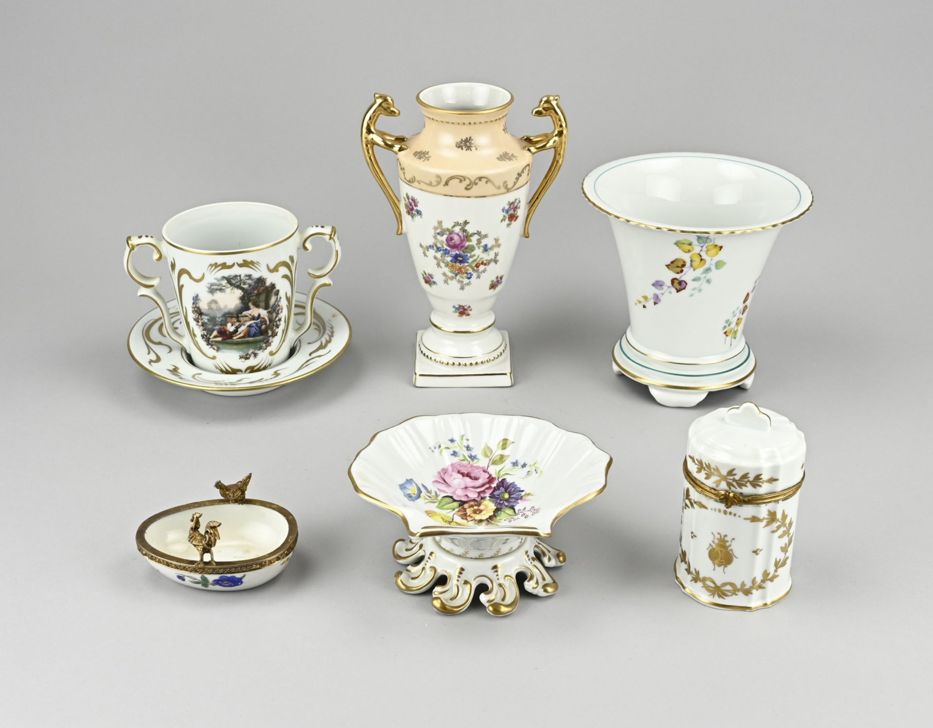 Lot of porcelain (6x)