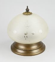 Copper ceiling lamp Ã˜ 24 cm.