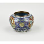 Japanese cloisonnÃ© pot, 1890