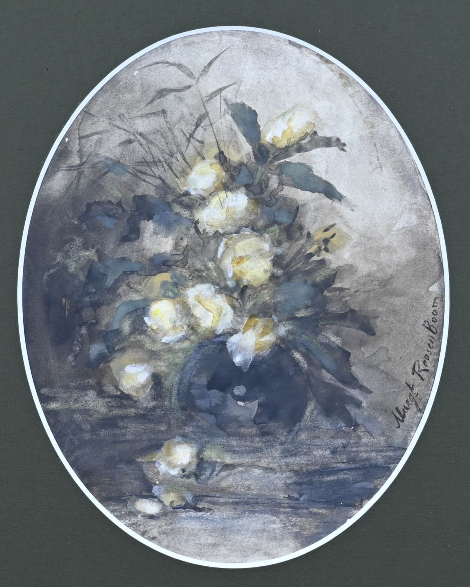M. Roosenboom, Vase with roses - Bild 2 aus 2
