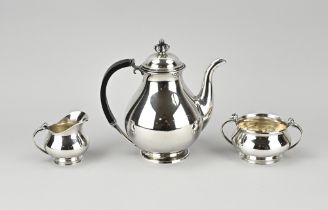 3-piece silver tableware