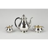 3-piece silver tableware