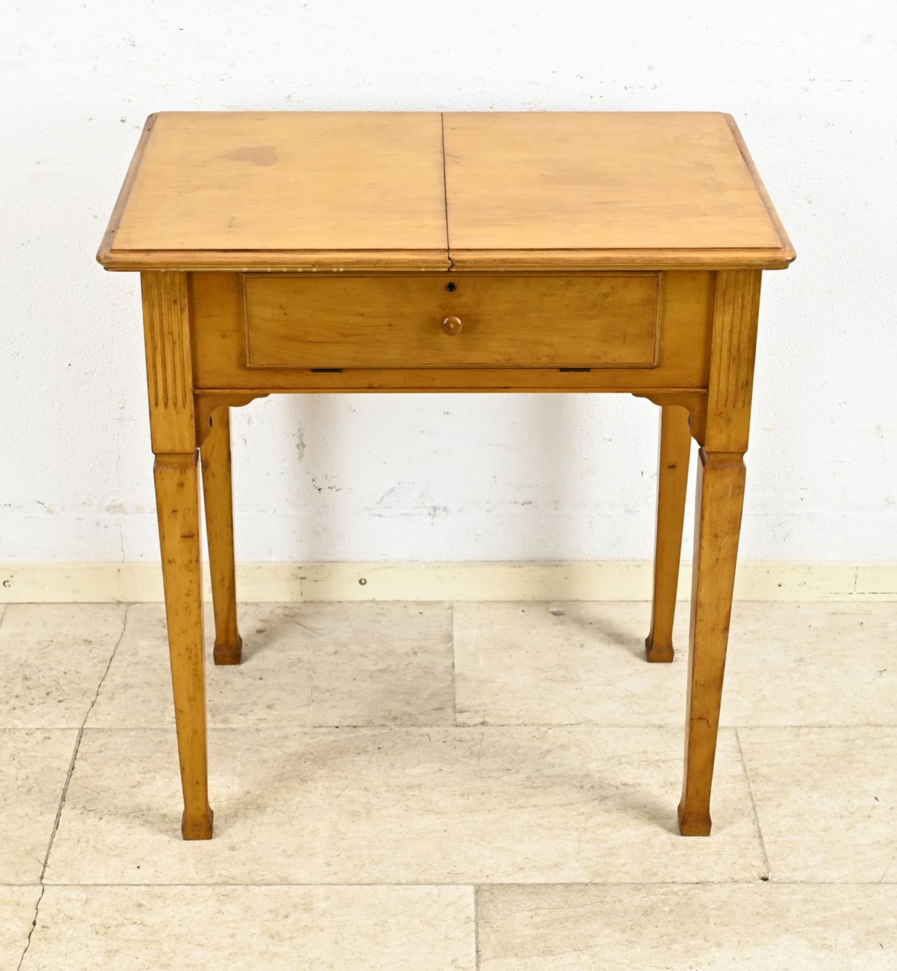 Table with drawer, 1900