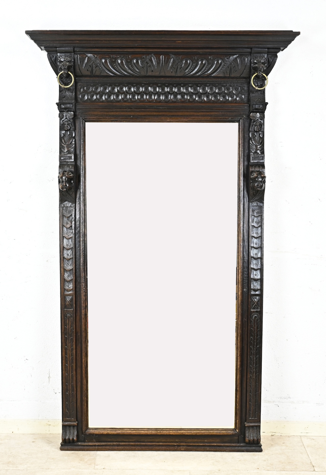 Mechelen hall mirror, 158 x 99 cm.