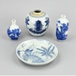 4x Chinese porcelain