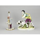 2x Porcelain figure