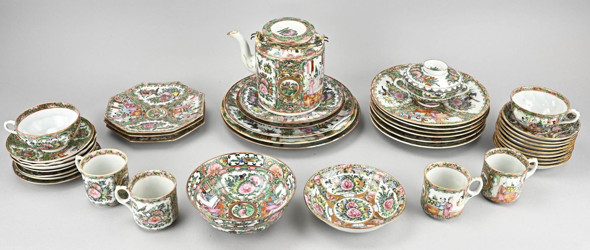 Various Chinese/Cantonese porcelain