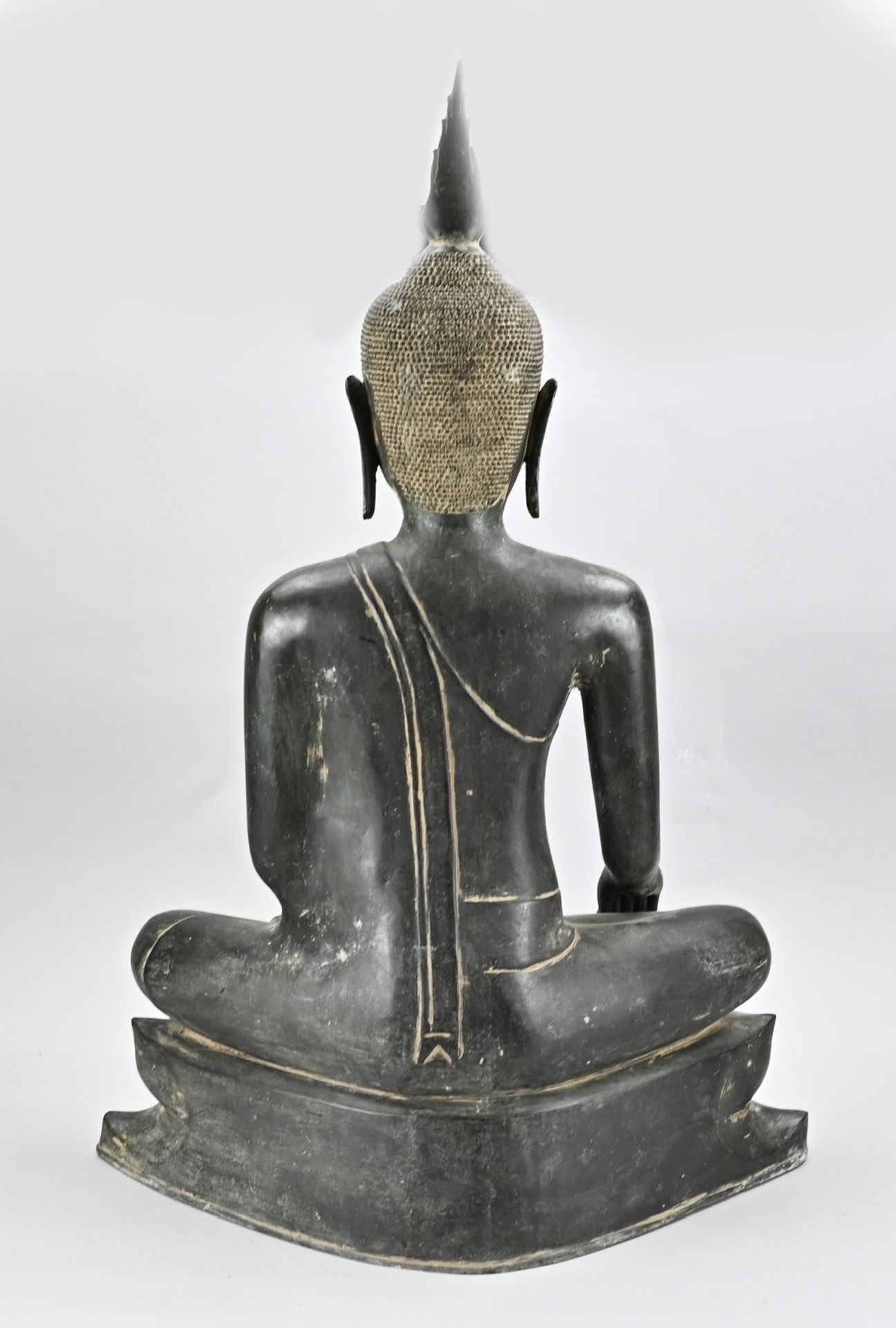 Bronze Buddha - Image 2 of 2