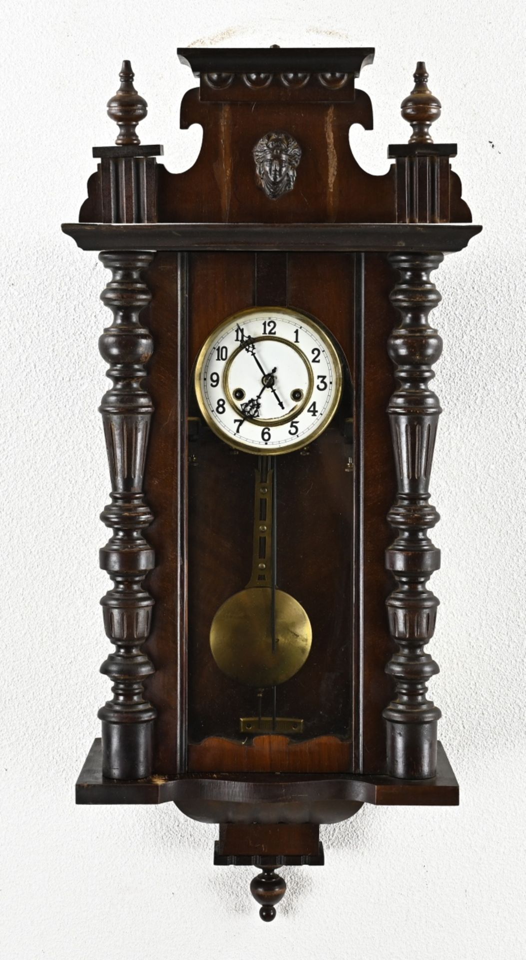 Two antique German clocks, 1900 - Image 2 of 2