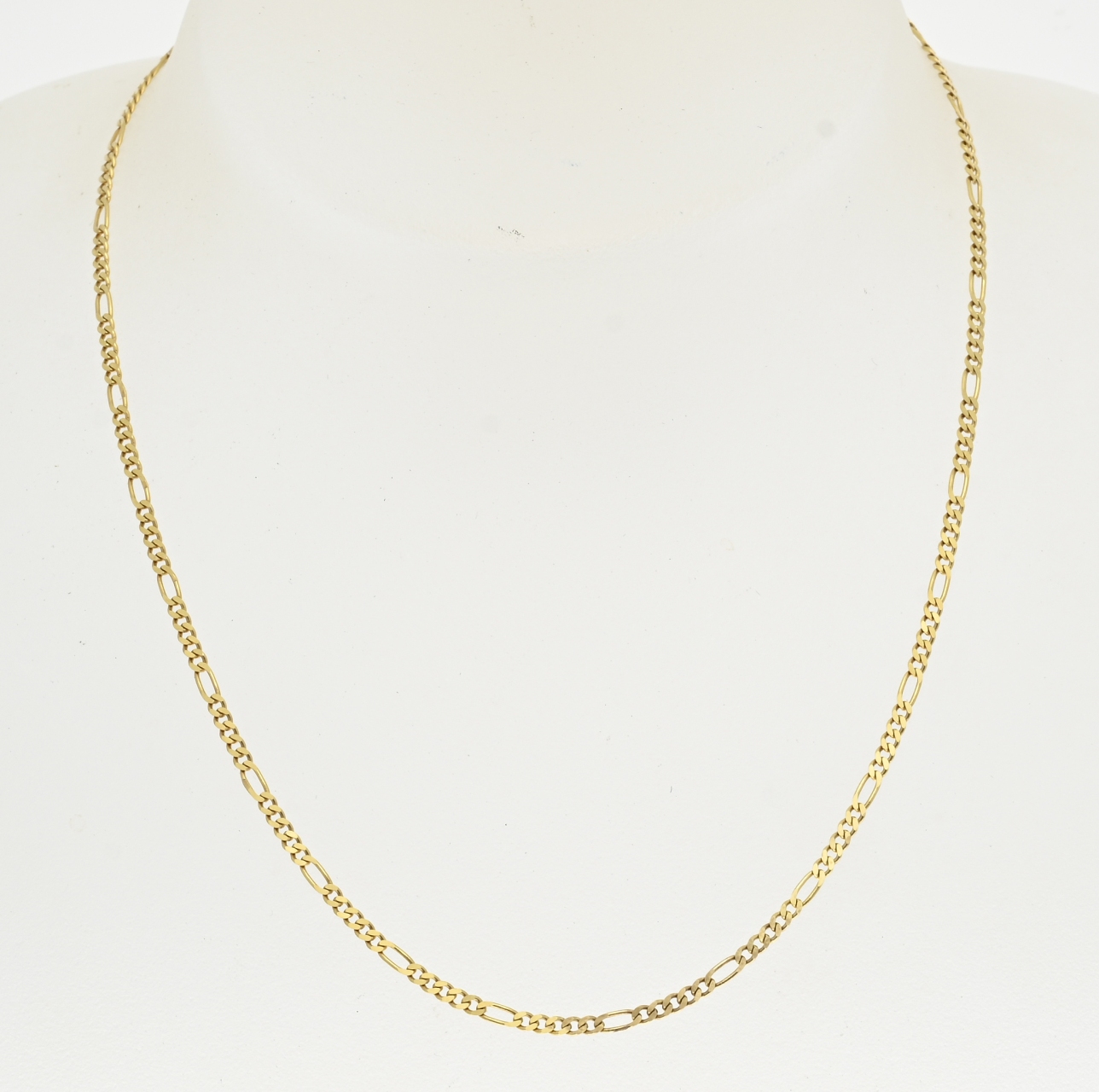 Gold figaro necklace