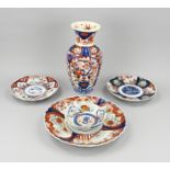 Lot of Japanese Imari porcelain (5x)