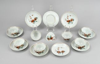 8x Chinese cup + saucer