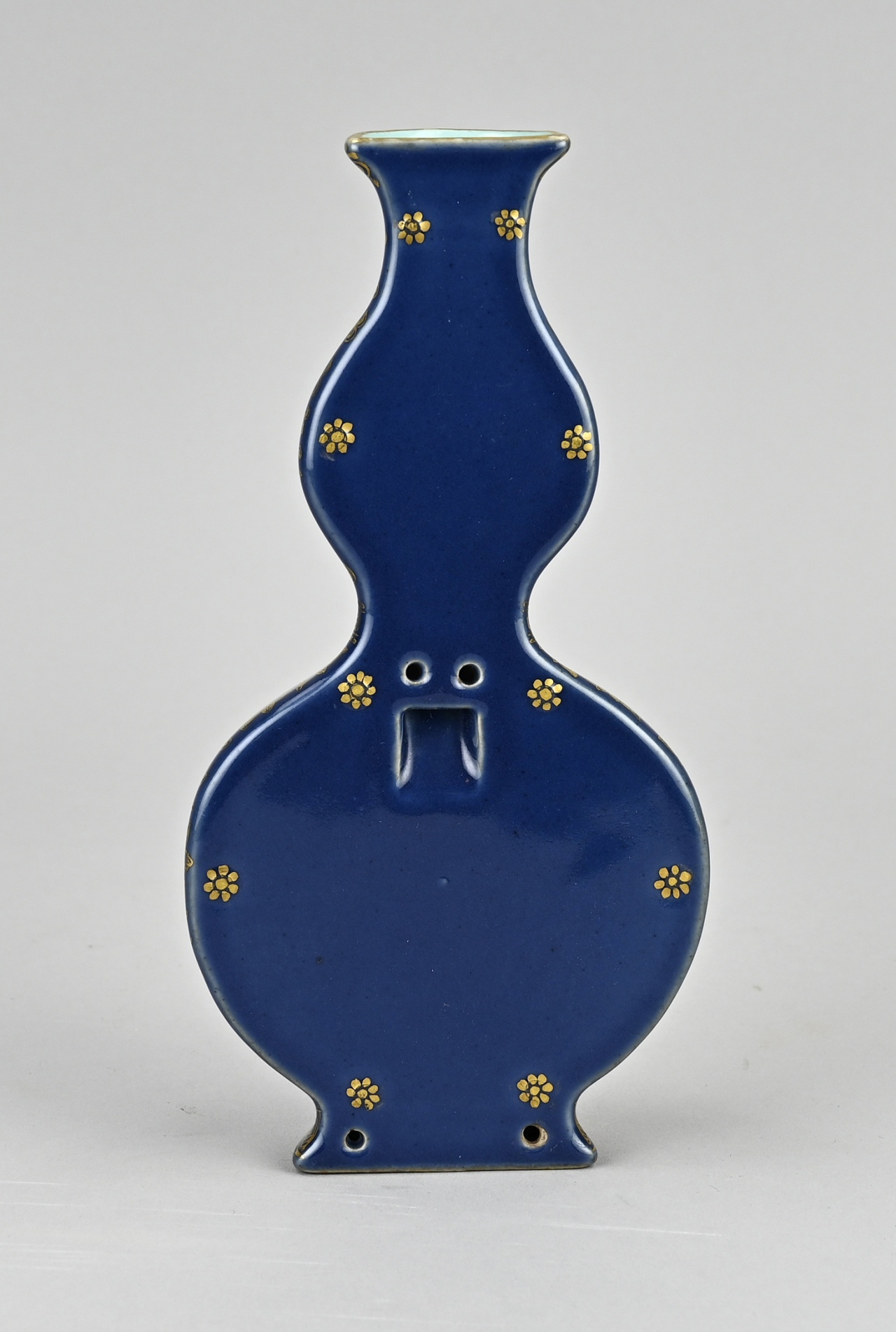 Chinese wall vase, H 20 cm. - Image 2 of 3